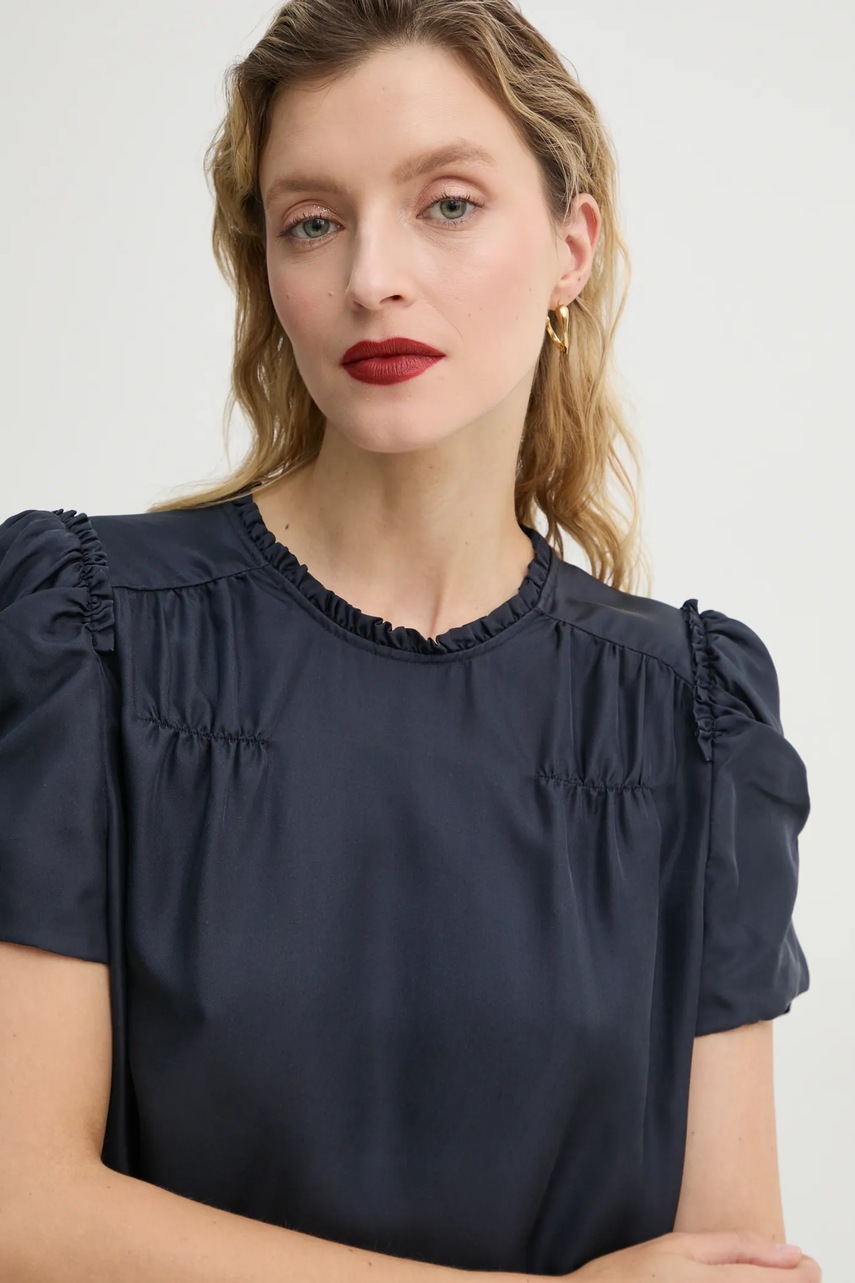 Hedvábná halenka MUNTHE FAHSAI (obrázek 4)