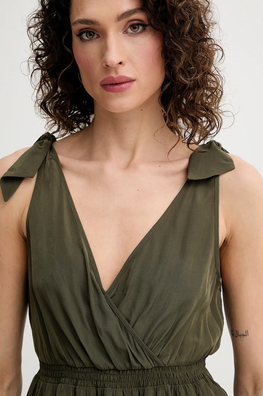 Μπλουζάκι Liu Jo χρώμα: πράσινο, VA5050.T2920 φωτογραφία