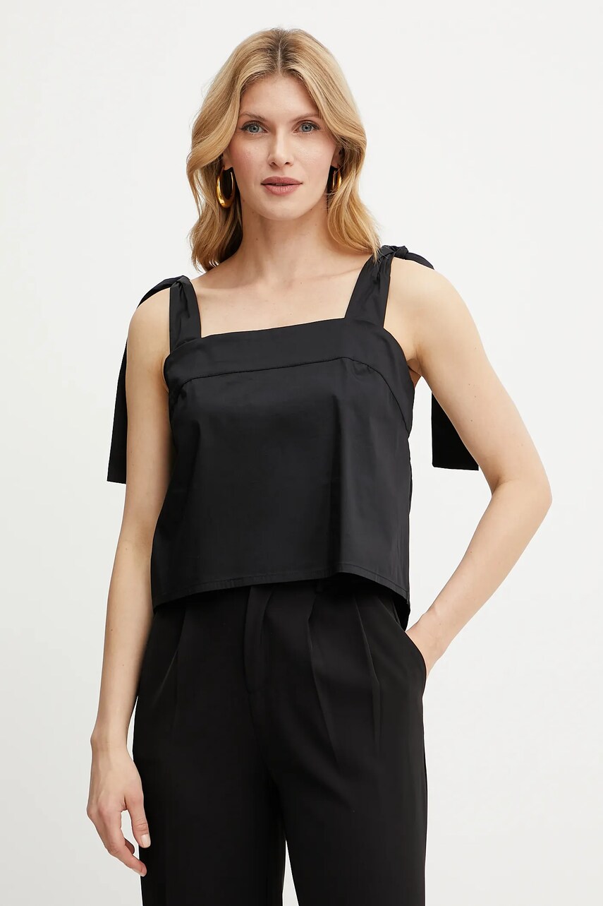 Levně Top Liu Jo dámský, černá barva, VA5064.TS330