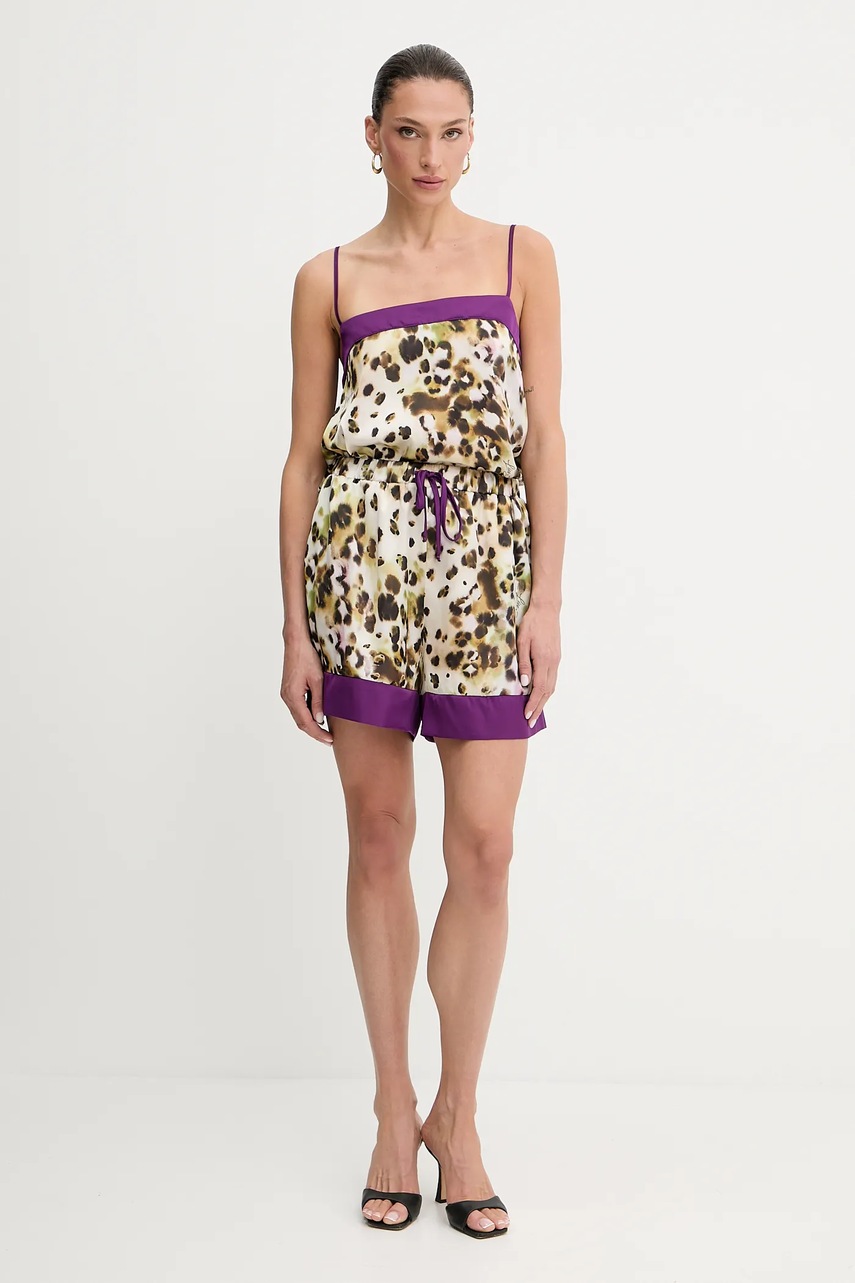 Блузка Liu Jo цвет бежевый узор VA5144.TS806