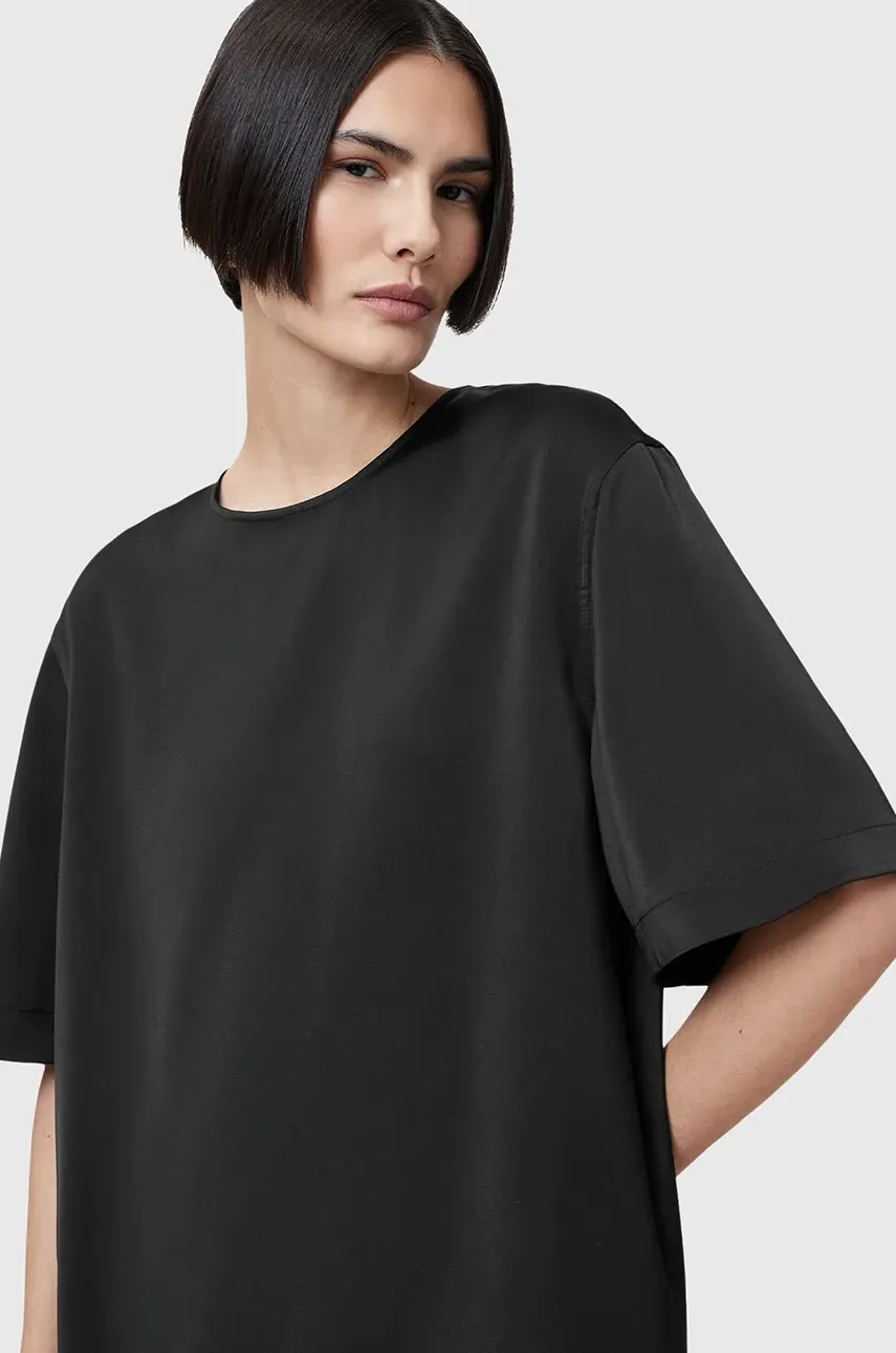 Футболка AllSaints AMELIE женская цвет чёрный однотонная W032PC Футболка AllSaints AMELIE женская цвет чёрный однотонная W032PC