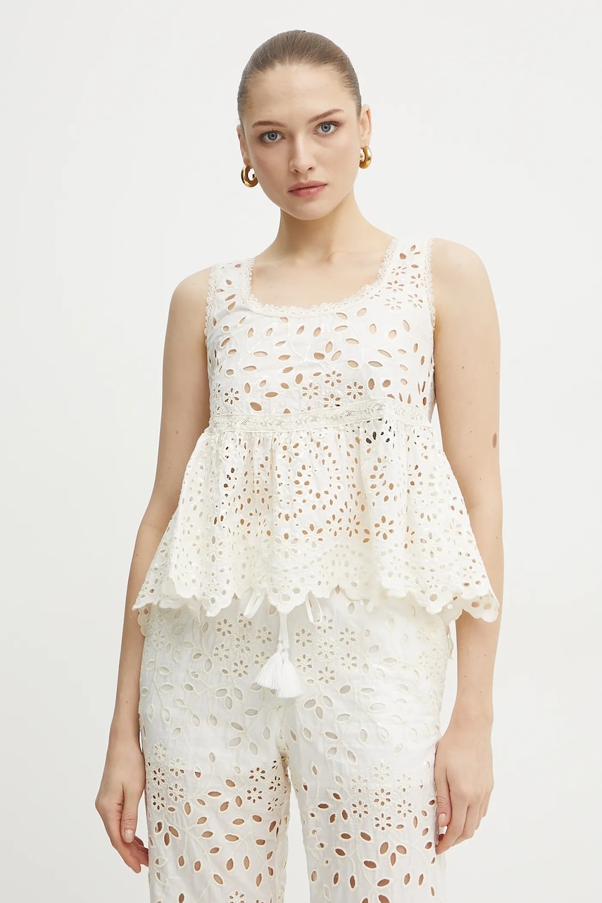 ERMANNO Firenze top din bumbac