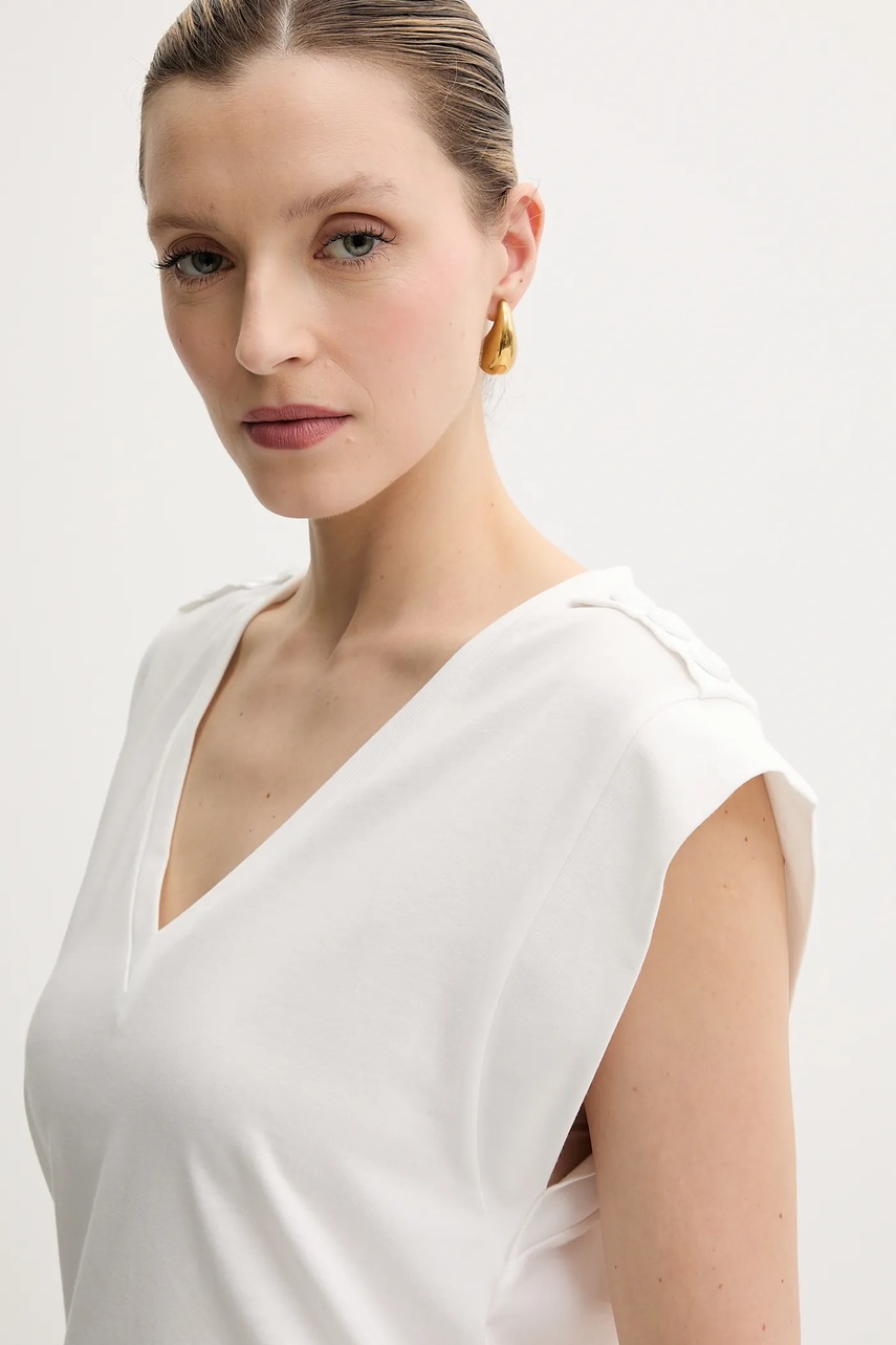 Μπλουζάκι Morgan DNAUTI χρώμα: άσπρο, DNAUTI φωτογραφία