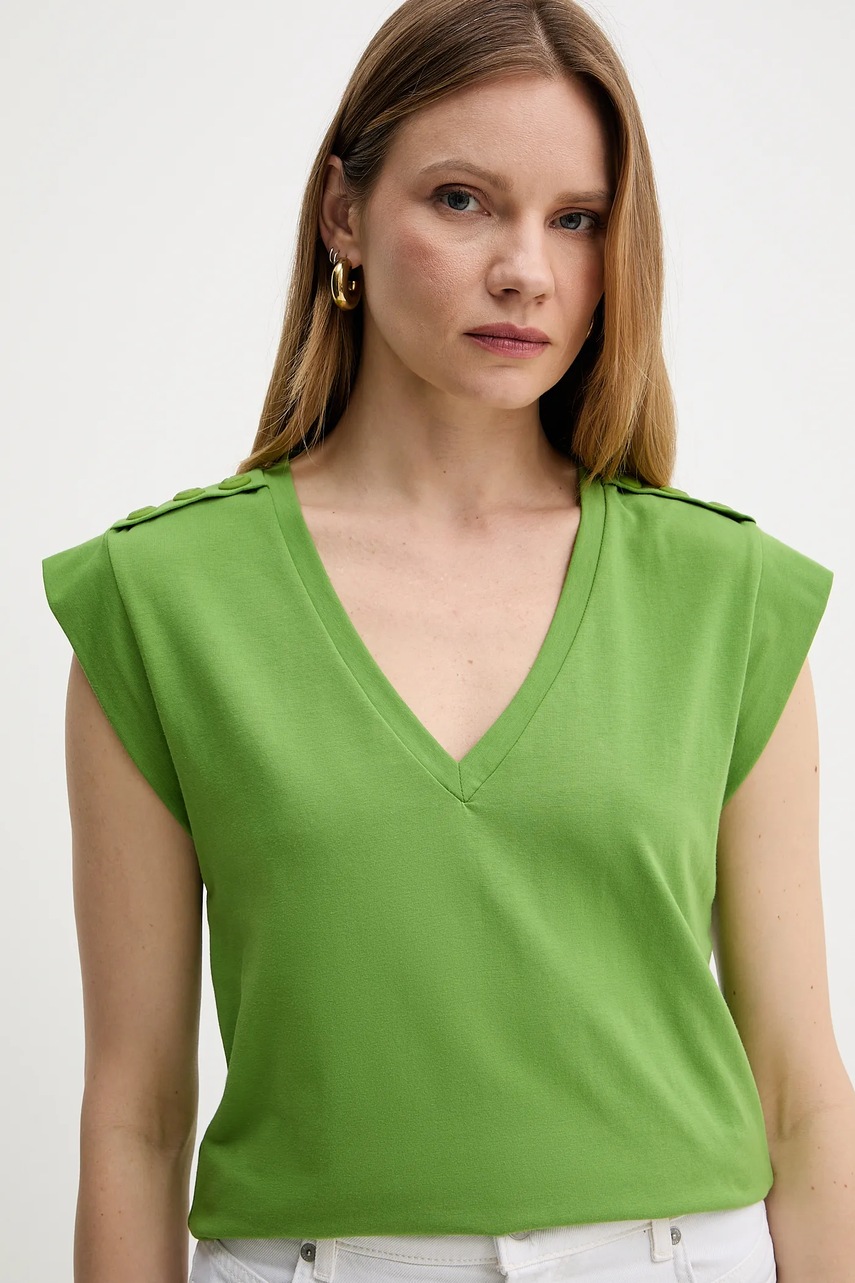 Μπλουζάκι Morgan DNAUTI χρώμα: πράσινο, DNAUTI φωτογραφία
