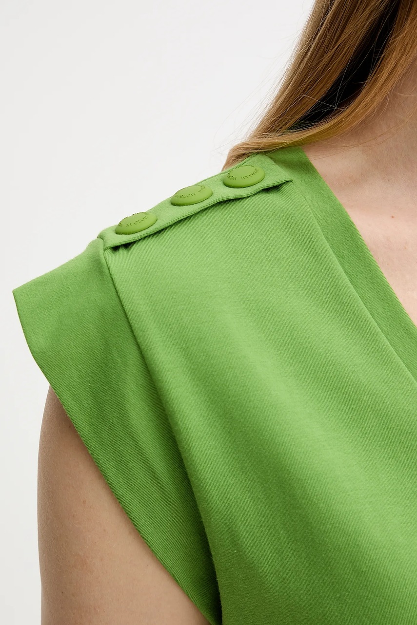 Μπλουζάκι Morgan DNAUTI χρώμα: πράσινο, DNAUTI φωτογραφία