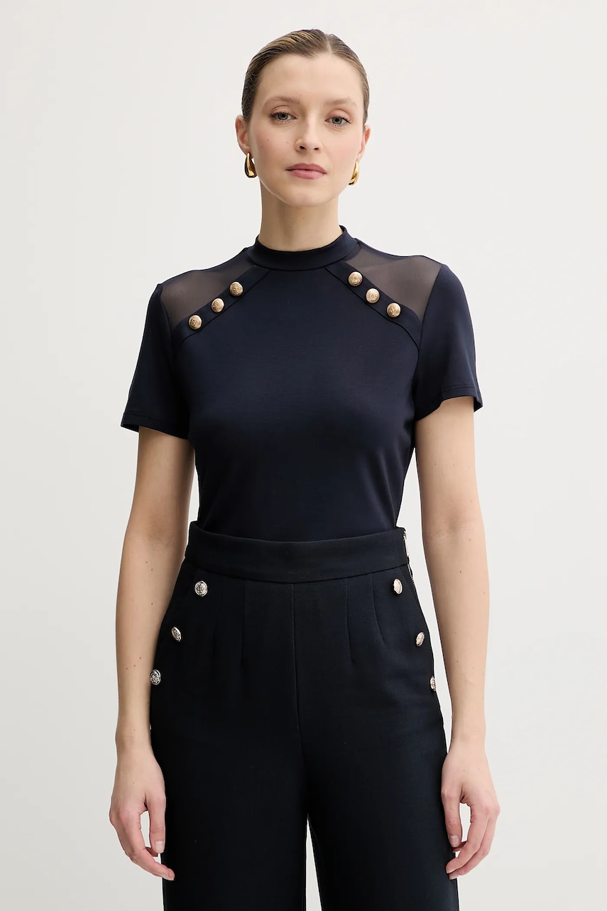 Morgan tricou DILANO culoarea bleumarin, DILANO