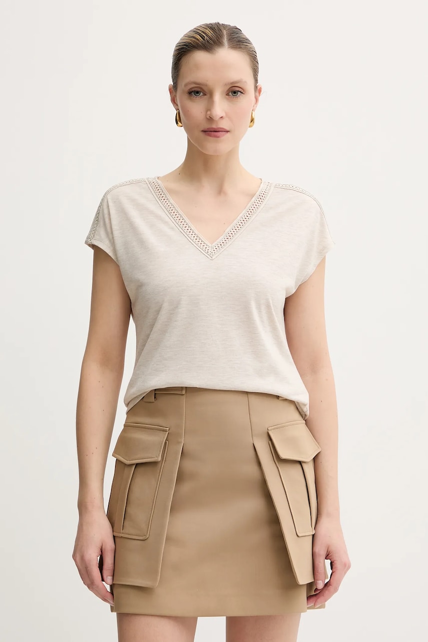 Morgan tricou DEKISA culoarea bej, DEKISA