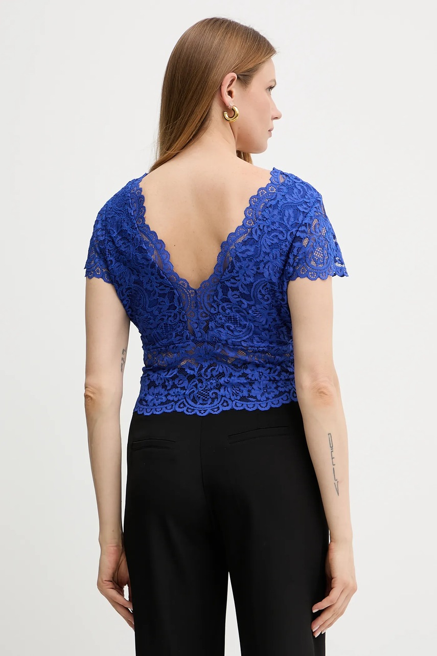 Μπλουζάκι Morgan DANSA χρώμα: μοβ, DANSA φωτογραφία