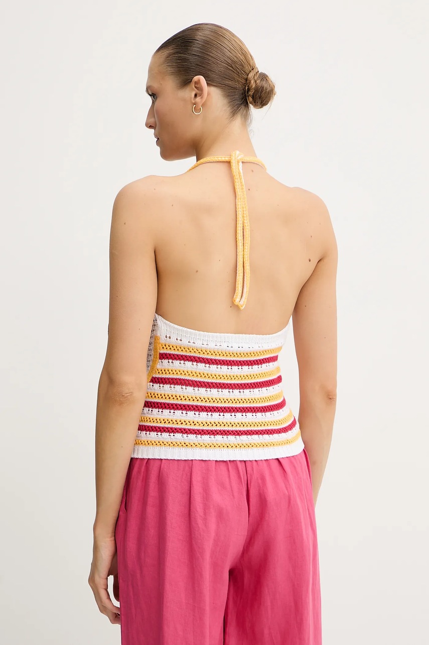 Top United Colors of Benetton χρώμα: πορτοκαλί, 1194EH01E φωτογραφία