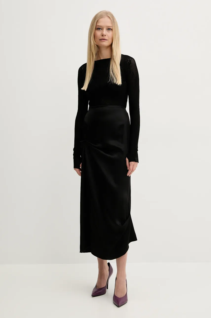 Боди Victoria Beckham женское цвет чёрный однотонное 1225KTP006367A Боди Victoria Beckham женское цвет чёрный однотонное 1225KTP006367A