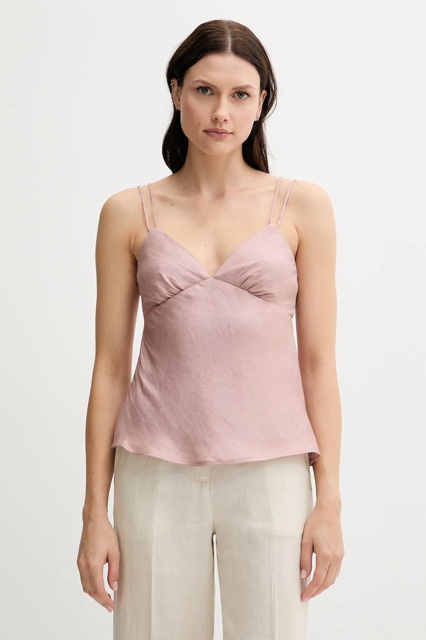 Hoss Intropia bluză culoarea roz, uni, 5879139