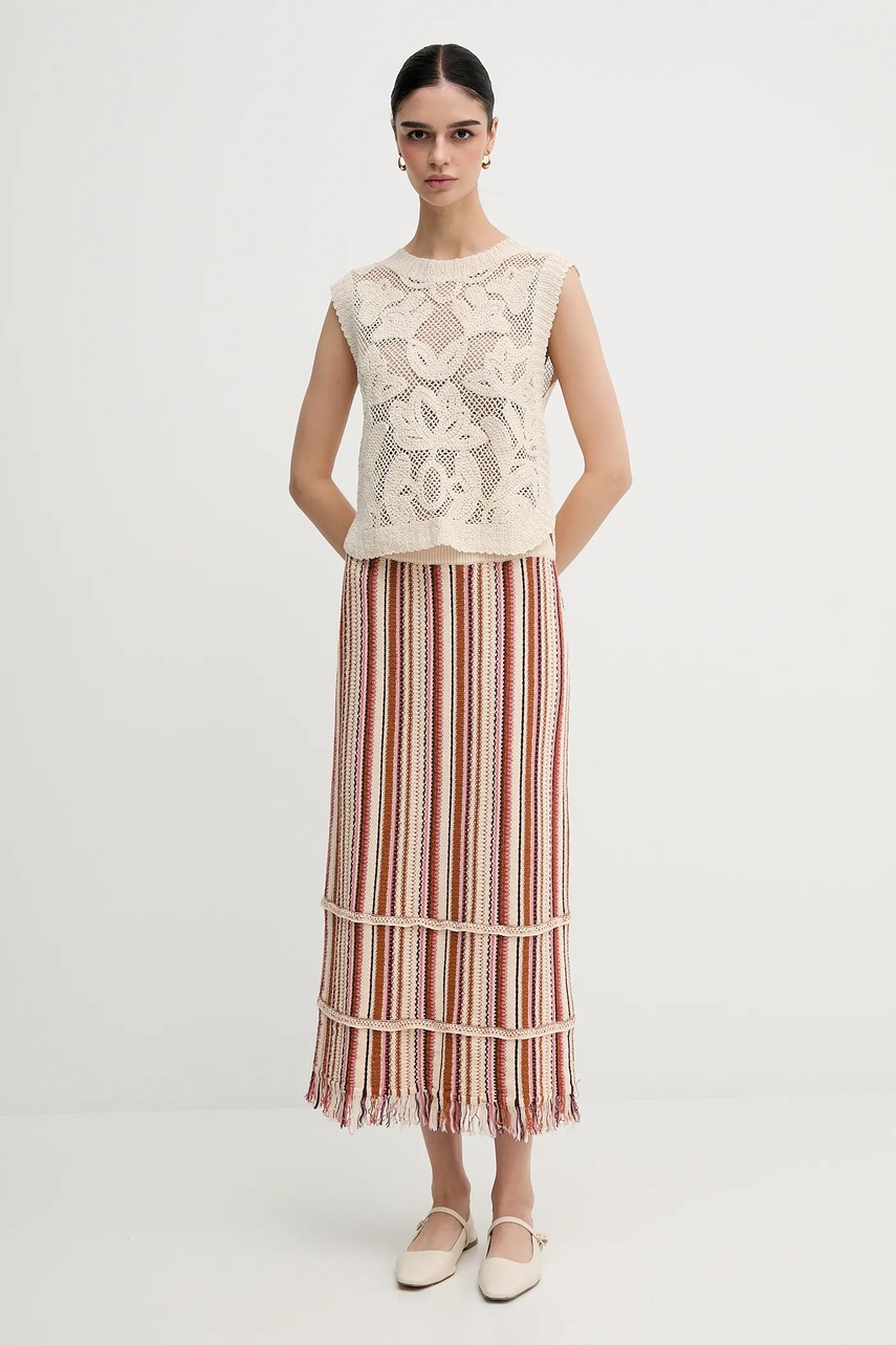 Топ Pedro del Hierro цвет бежевый 5509063 Топ Pedro del Hierro цвет бежевый 5509063