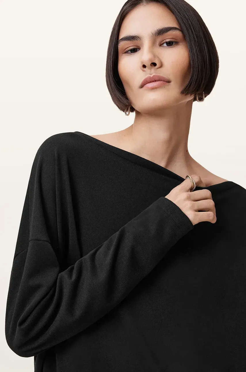 Лонгслив AllSaints RITA женские цвет чёрный W170JB Лонгслив AllSaints RITA женские цвет чёрный W170JB