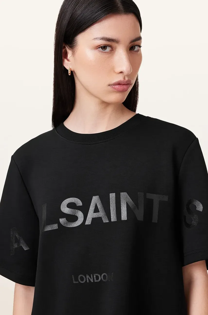 Футболка AllSaints LINI BIGGY женские цвет чёрный W210JA Футболка AllSaints LINI BIGGY женские цвет чёрный W210JA