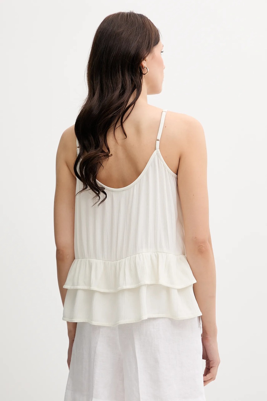 Μπλουζάκι United Colors of Benetton χρώμα: μπεζ, 4VW95H00B φωτογραφία