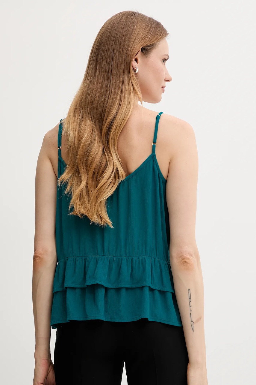 Μπλουζάκι United Colors of Benetton χρώμα: τιρκουάζ, 4VW95H00B φωτογραφία