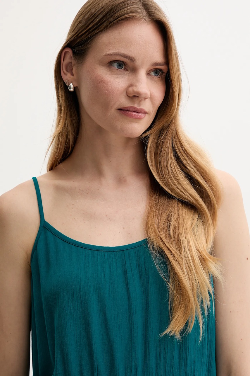 Μπλουζάκι United Colors of Benetton χρώμα: τιρκουάζ, 4VW95H00B φωτογραφία