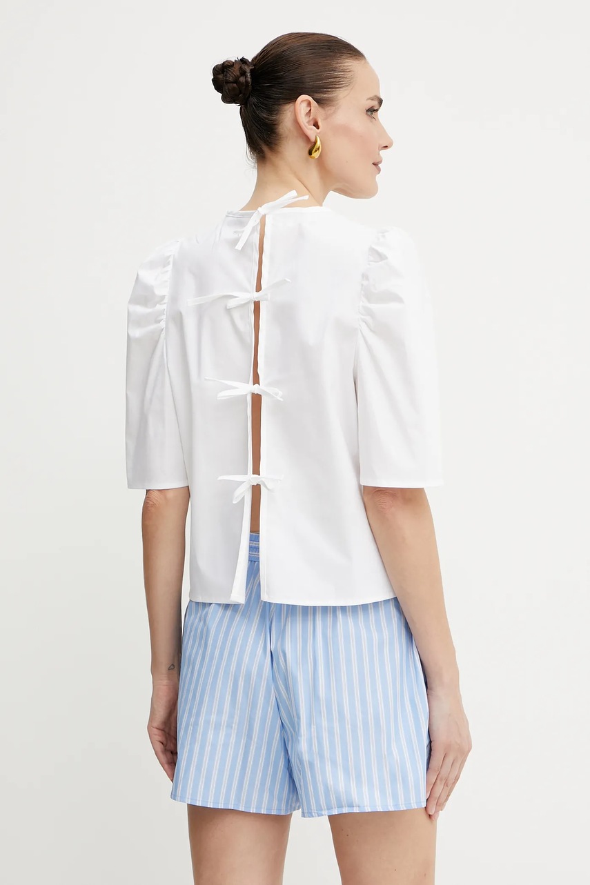 Μπλουζάκι Ivy Oak ELISABETH ANN χρώμα: άσπρο, IO112366 φωτογραφία