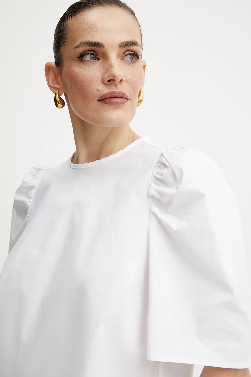 Μπλουζάκι Ivy Oak ELISABETH ANN χρώμα: άσπρο, IO112366 φωτογραφία