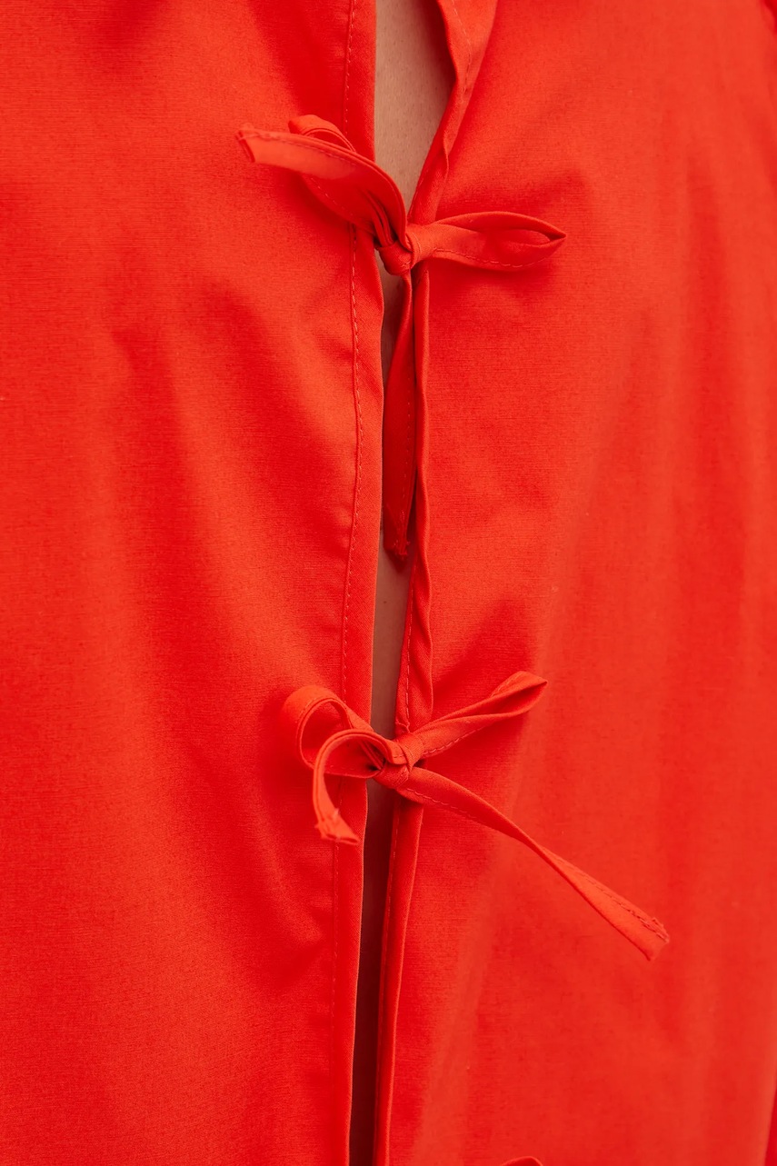 Μπλουζάκι Ivy Oak ELISABETH ANN χρώμα: πορτοκαλί, IO112366 φωτογραφία