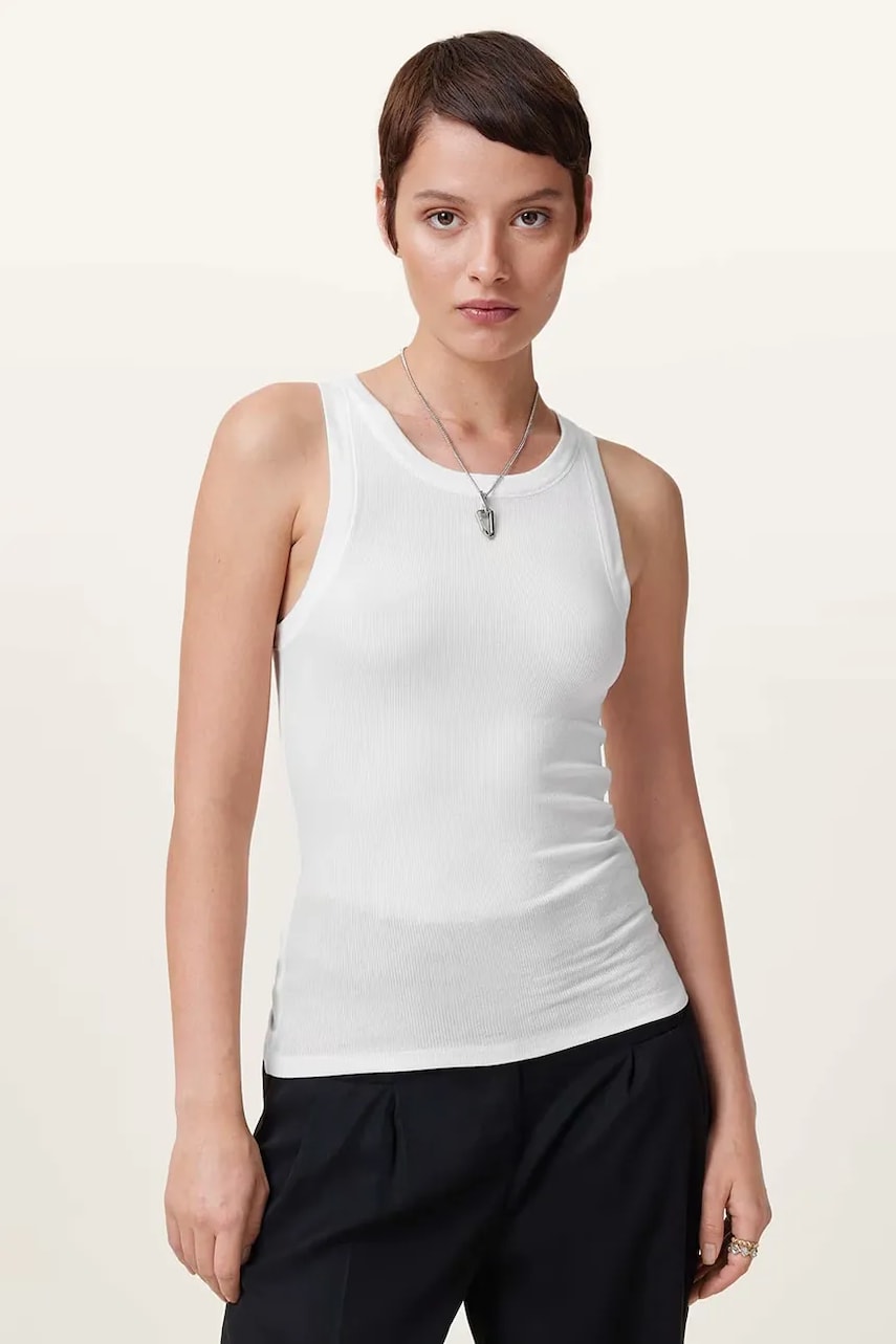 Levně Top AllSaints RINA dámský, bílá barva, W235JB