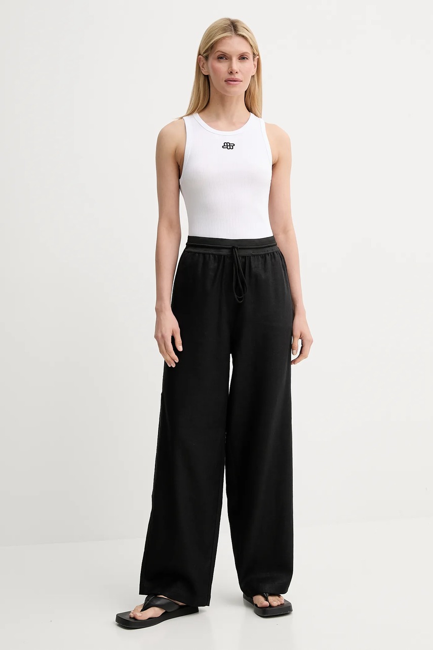 Хлопковый топ MUNTHE TEZZA цвет белый 247113124764