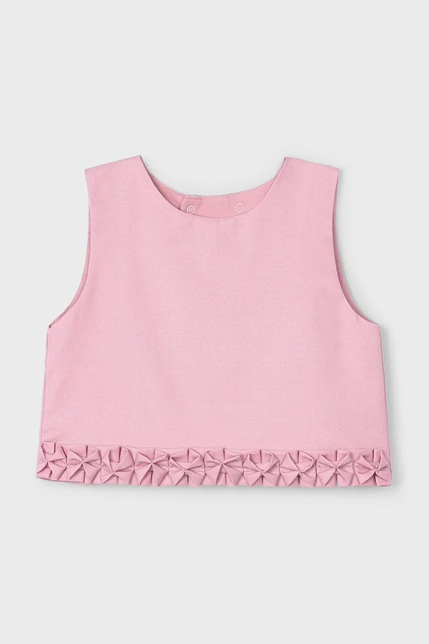 Mayoral bluza copii culoarea roz, cu imprimeu, 3022