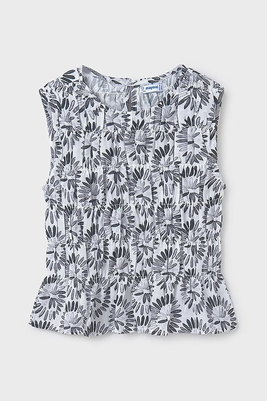 Mayoral bluza copii culoarea negru, modelator, 6036