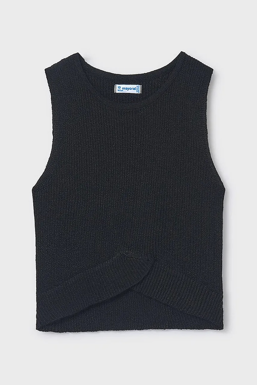 Mayoral top copii culoarea negru, 6039