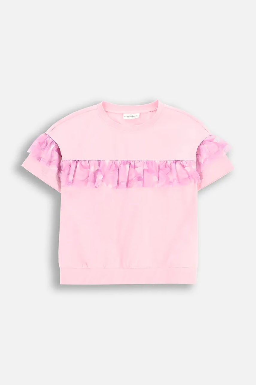 Coccodrillo tricou copii culoarea roz, COSMIC GIRL KIDS