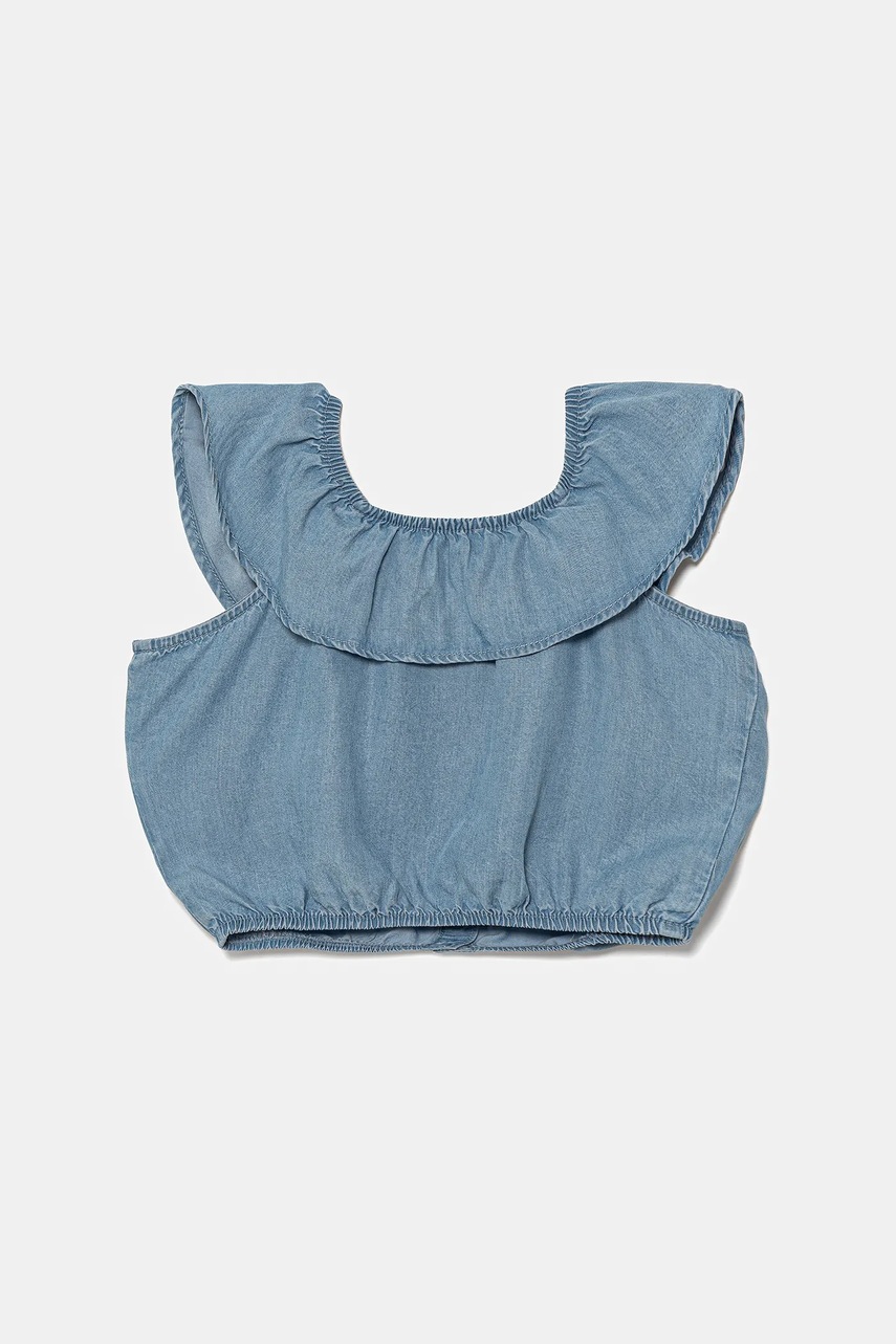 Детская блузка United Colors of Benetton однотонная 5FFKCQ047