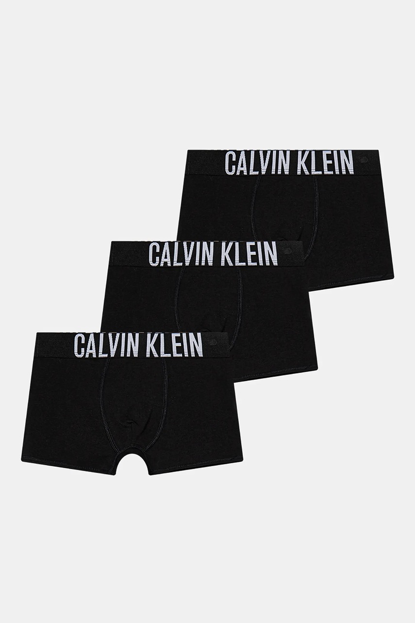 Levně Dětské boxerky Calvin Klein Underwear 3-pack černá barva, B70B700510
