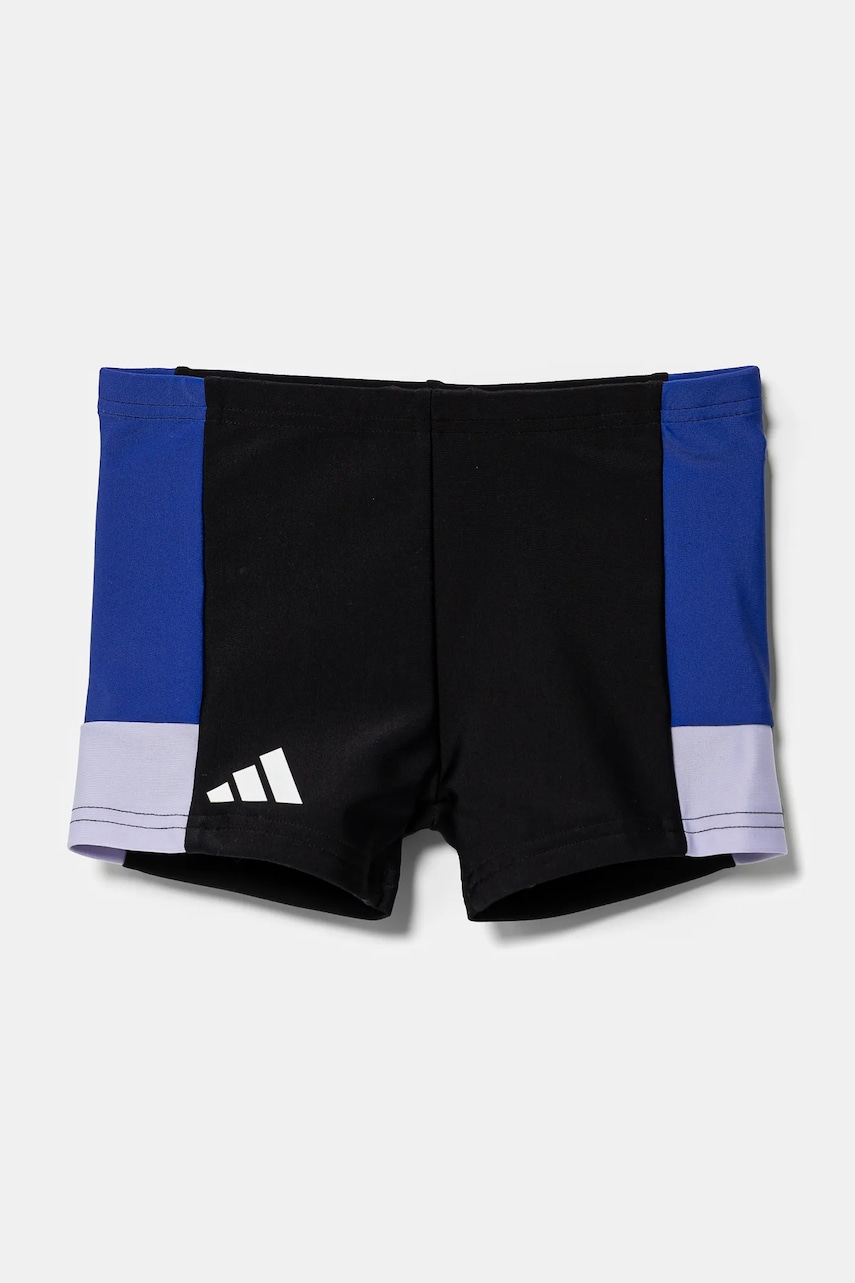 adidas Performance costum de baie copii culoarea negru, JL6361