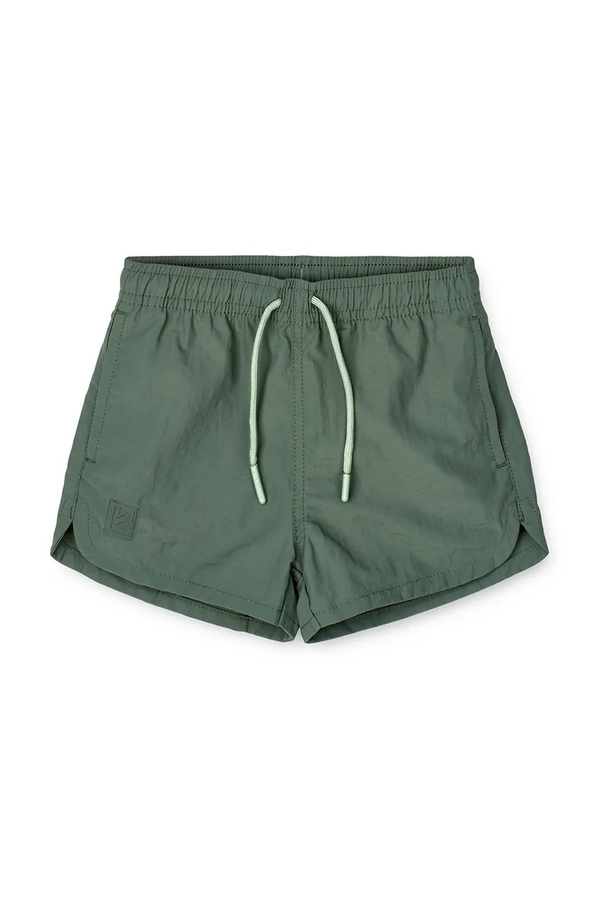 Liewood pantaloni scurți de baie copii Aiden Printed Board Shorts culoarea verde, LW20067 Liewood pantaloni scurți de baie copii Aiden Printed Board Shorts culoarea verde, LW20067