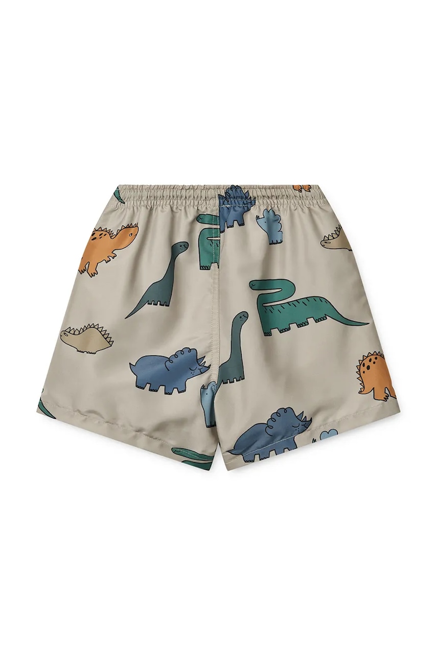 Детские шорты для плавания Liewood Duke Printed Board Shorts цвет бежевый LW20068 Детские шорты для плавания Liewood Duke Printed Board Shorts цвет бежевый LW20068