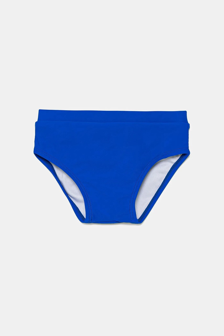 Levně Dětské plavky Guess modrá barva, I5GZ02 MC052