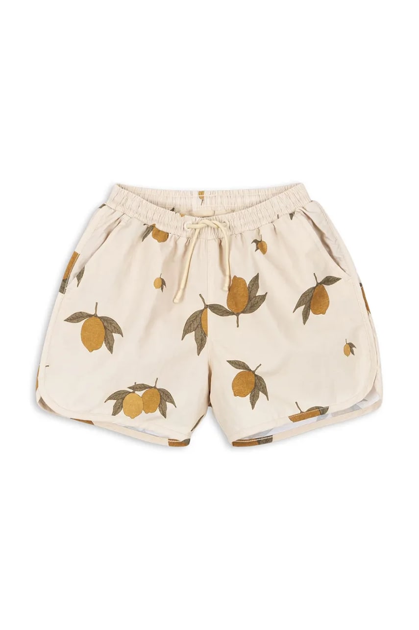 Konges Sløjd pantaloni scurti de baie copii ASNOU SWIM SHORTS culoarea bej, KS102470 Konges Sløjd pantaloni scurti de baie copii ASNOU SWIM SHORTS culoarea bej, KS102470
