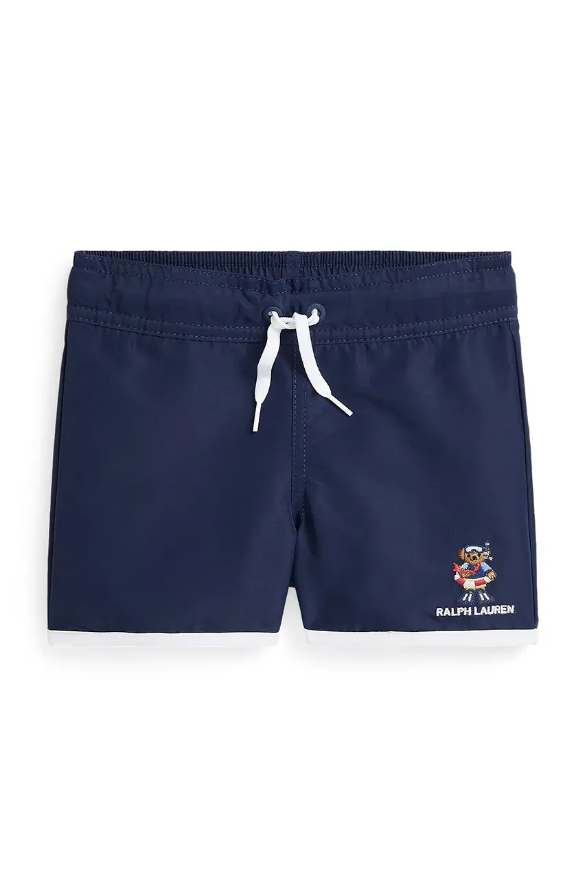 Levně Dětské plavkové šortky Polo Ralph Lauren tmavomodrá barva, 322964504001