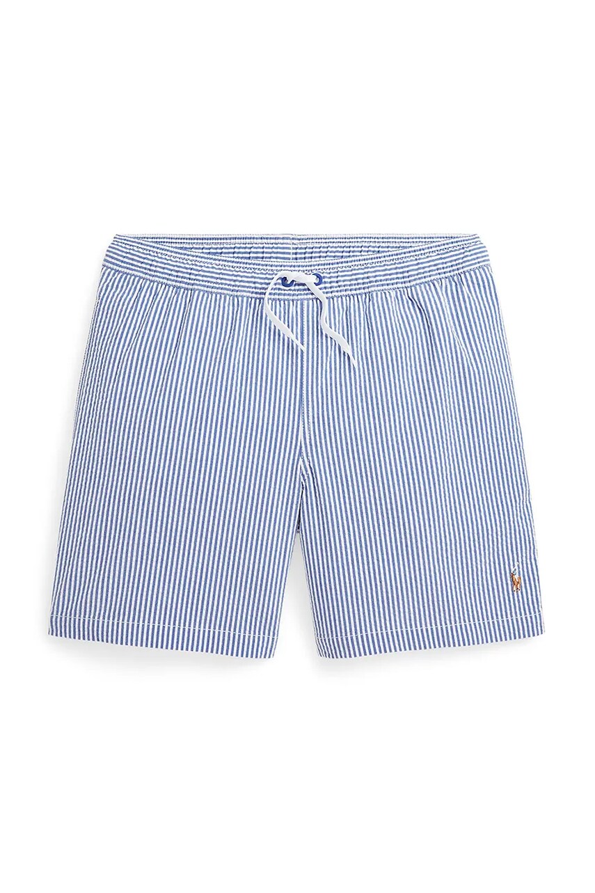Levně Dětské plavkové šortky Polo Ralph Lauren modrá barva, 323934598002