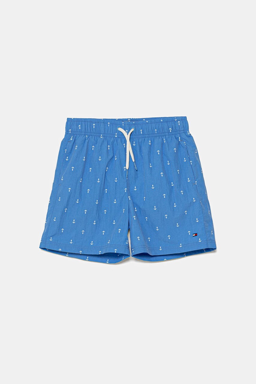Levně Dětské plavkové šortky Tommy Hilfiger modrá barva, UB0UB00578