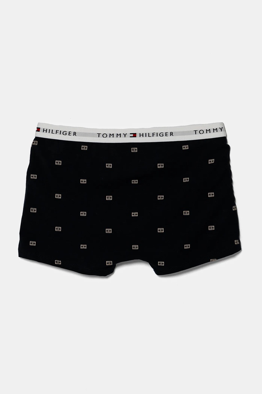 Детские боксеры Tommy Hilfiger 2 шт цвет зелёный UB0UB00550