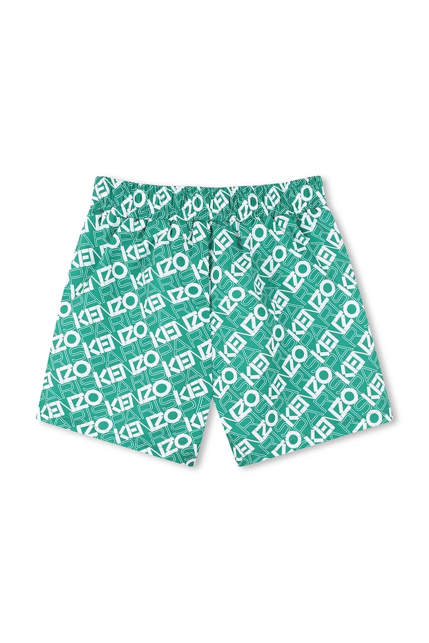 Детские шорты для плавания Kenzo Kids цвет зелёный K61185 Детские шорты для плавания Kenzo Kids цвет зелёный K61185