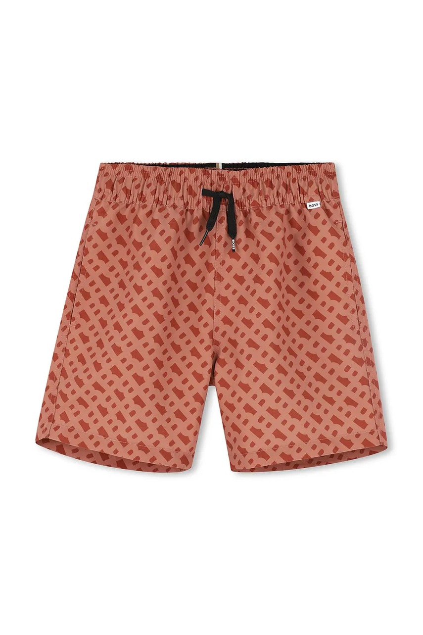 Детские шорты для плавания BOSS цвет оранжевый J51974