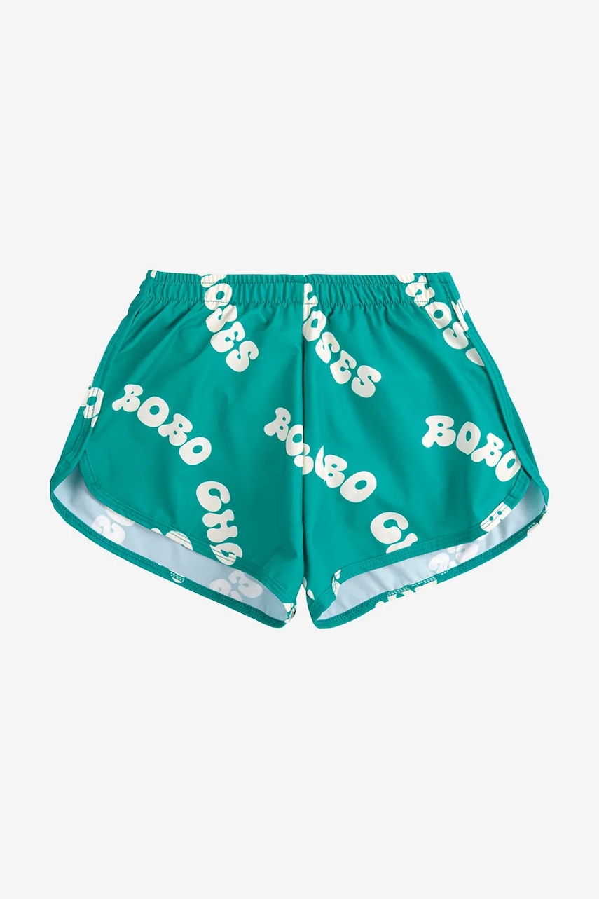 Детские шорты для плавания Bobo Choses Wavy цвет бирюзовый 125AC117 Детские шорты для плавания Bobo Choses Wavy цвет бирюзовый 125AC117