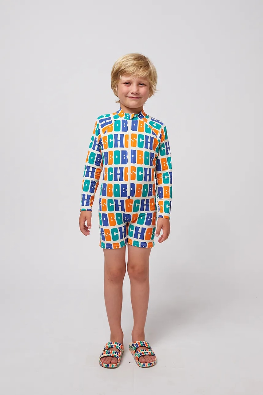 Bobo Choses costum de baie dintr-o bucată pentru copii culoarea portocaliu, 125AC135