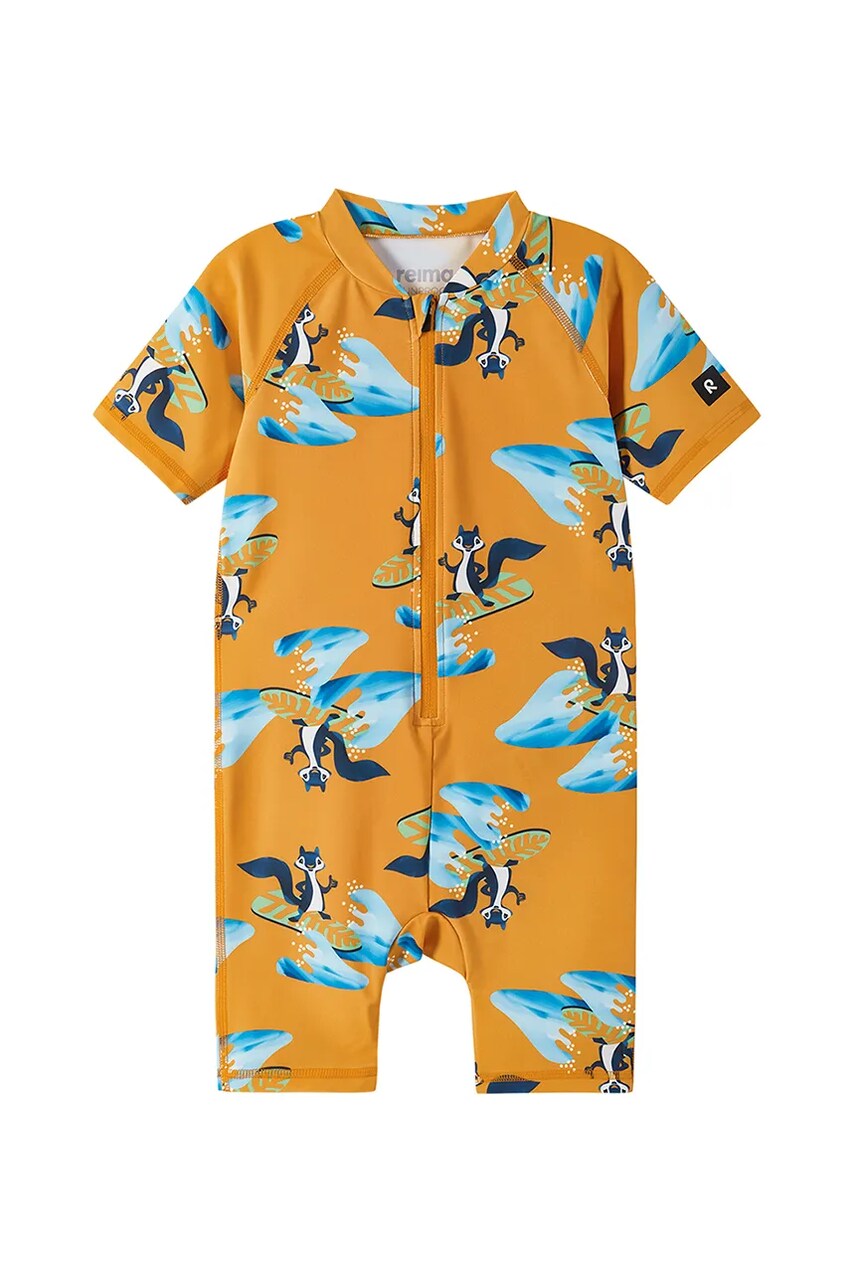 Reima costum de baie pentru bebeluși Atlantti culoarea portocaliu, 5200131B