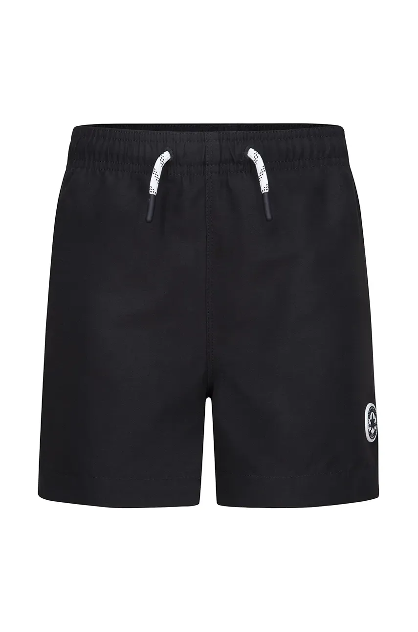 Converse pantaloni scurti de baie culoarea negru, 8CD479