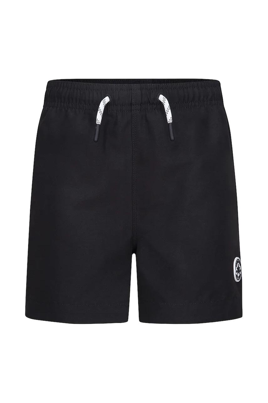 Converse pantaloni scurti de baie culoarea negru, 8CD479