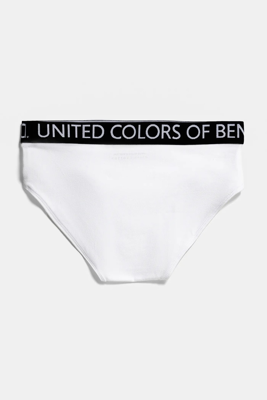 Детские трусы United Colors of Benetton 2 шт цвет белый 3OP80S484 Детские трусы United Colors of Benetton 2 шт цвет белый 3OP80S484