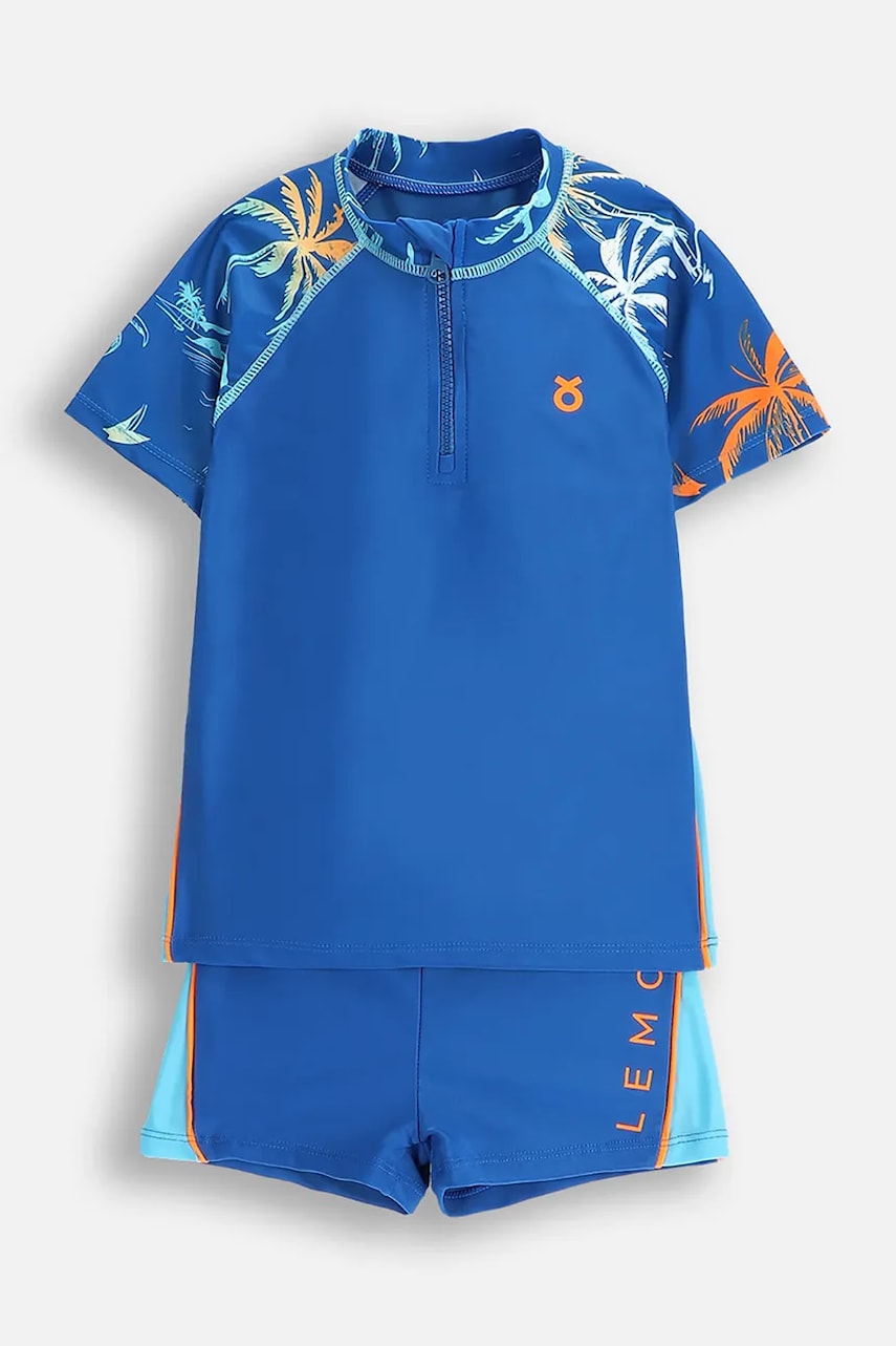 Lemon Explore set de baie pentru copii - pantaloni scurți și un tricou SWIMWEAR WIOSNA BOY Lemon Explore set de baie pentru copii - pantaloni scurți și un tricou SWIMWEAR WIOSNA BOY